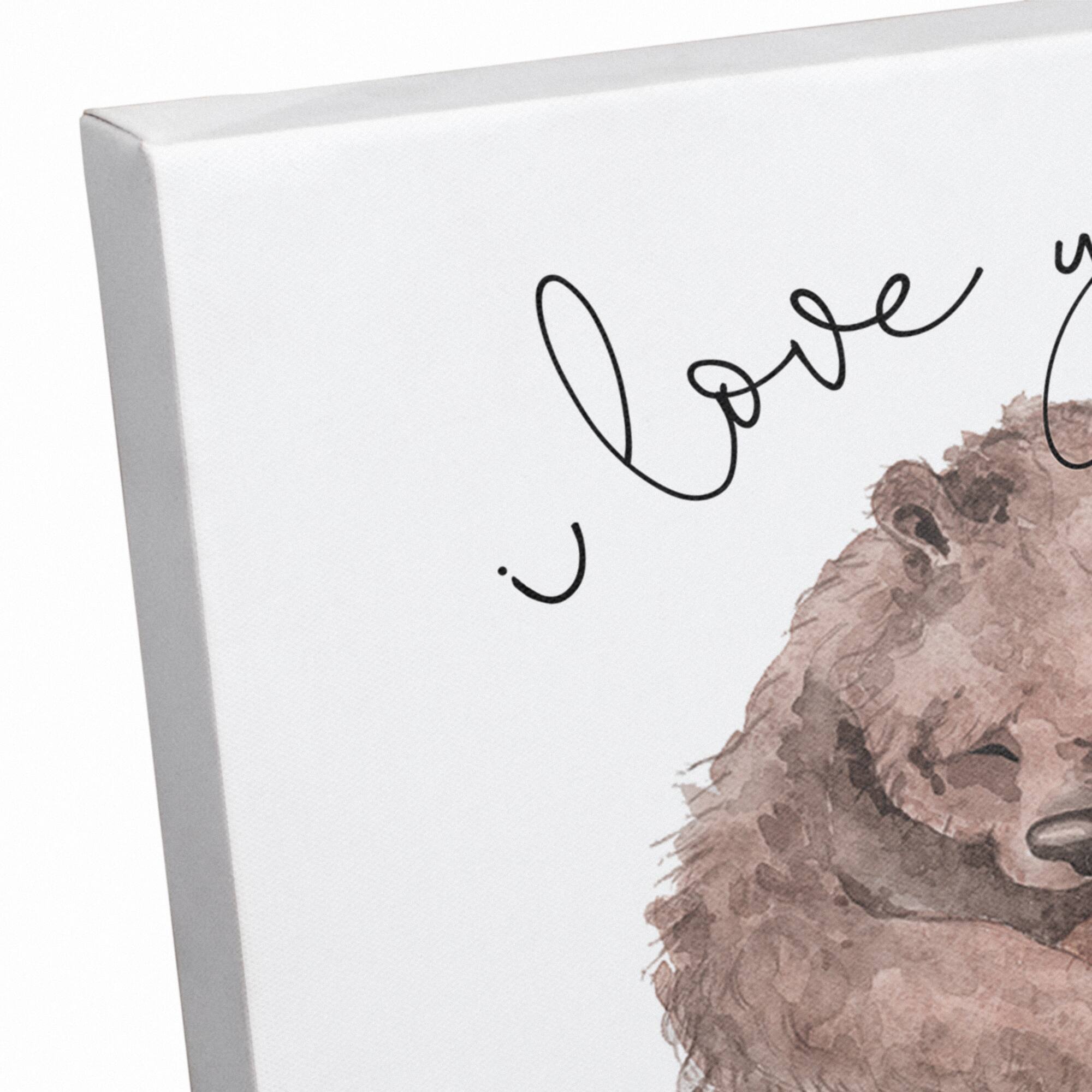 Bear Love Canvas Wall Art